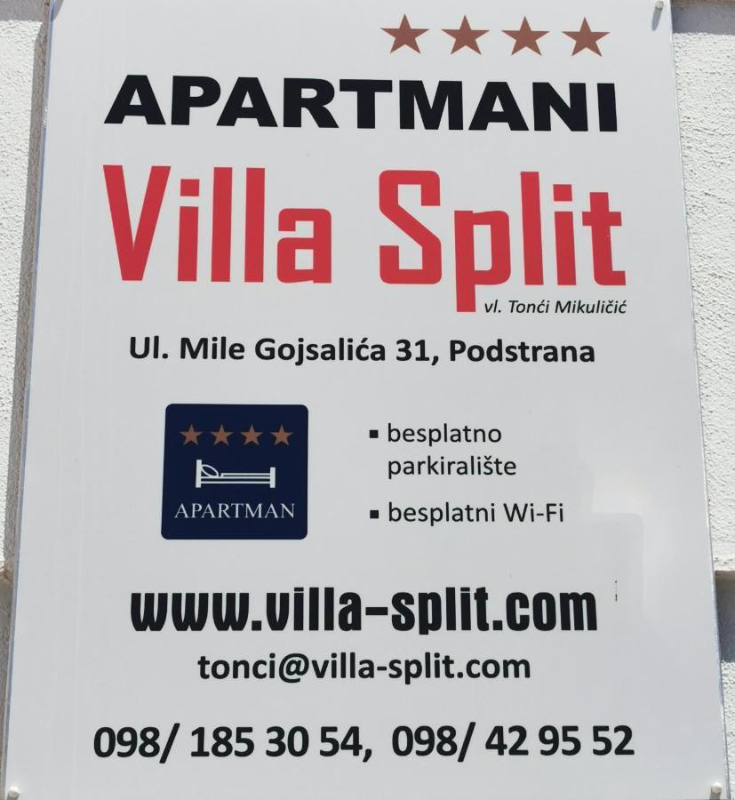 Apartments Villa Split ポドストラナ エクステリア 写真